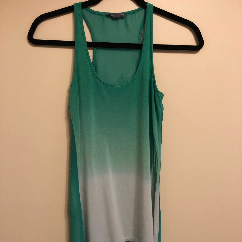 Warehouse One XS Green Tank Top